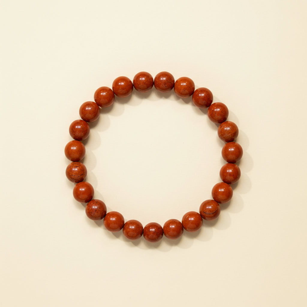 Red Jasper Stone Bracelet